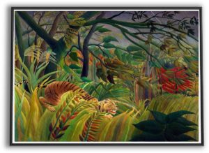 Tiger in a Tropical Storm | 1891