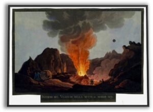 Eruption of Vesuvius | 1829